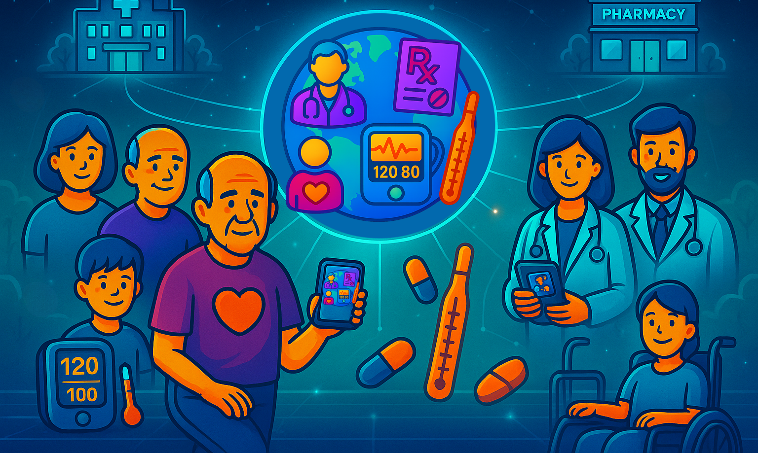 World Health Record - Healthcare data platform